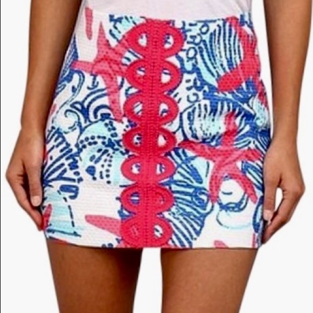 Lilly Pulitzer Starfish Skirt